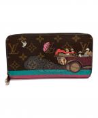 LOUIS VUITTONルイ ヴィトン）の古着「イヴァシオンジッピーウォレット」｜ブラウン