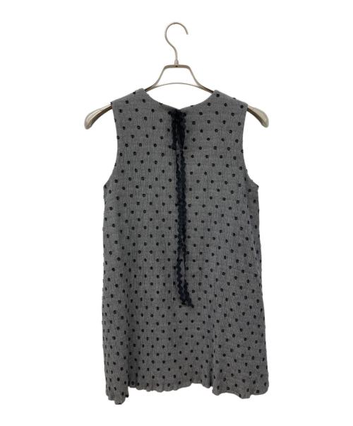 LINKABLE（リンカブル）linkable (リンカブル) ノースリーブブラウス グレー サイズ:表記なしの古着・服飾アイテム