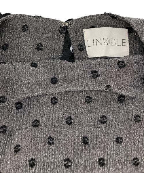 LINKABLE（リンカブル）linkable (リンカブル) ノースリーブブラウス グレー サイズ:表記なしの古着・服飾アイテム
