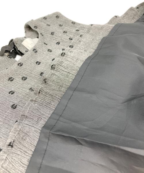 LINKABLE（リンカブル）linkable (リンカブル) ノースリーブブラウス グレー サイズ:表記なしの古着・服飾アイテム