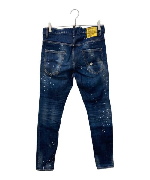 DSQUARED2（ディースクエアード）DSQUARED2 (ディースクエアード) Super Twinky Jean インディゴ サイズ:44の古着・服飾アイテム