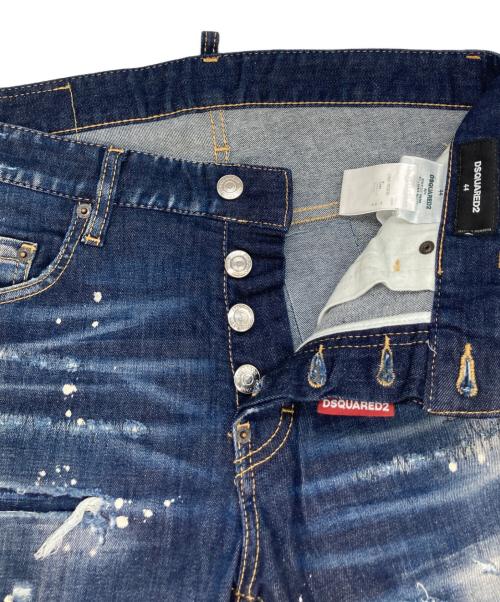 DSQUARED2（ディースクエアード）DSQUARED2 (ディースクエアード) Super Twinky Jean インディゴ サイズ:44の古着・服飾アイテム