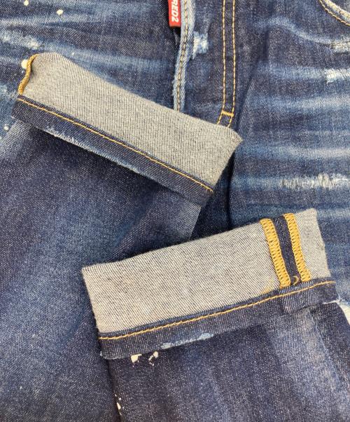 DSQUARED2（ディースクエアード）DSQUARED2 (ディースクエアード) Super Twinky Jean インディゴ サイズ:44の古着・服飾アイテム