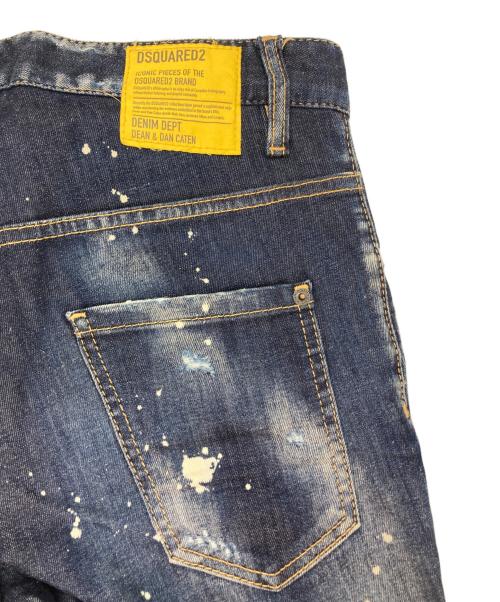 DSQUARED2（ディースクエアード）DSQUARED2 (ディースクエアード) Super Twinky Jean インディゴ サイズ:44の古着・服飾アイテム