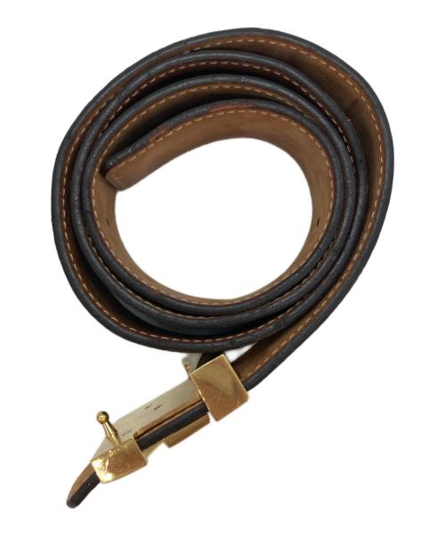 LOUIS VUITTON（ルイ ヴィトン）LOUIS VUITTON (ルイ ヴィトン) エレクトリック サンチュール・LV イニシアル ブラウンの古着・服飾アイテム