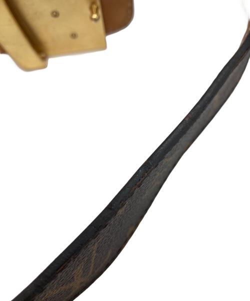 LOUIS VUITTON（ルイ ヴィトン）LOUIS VUITTON (ルイ ヴィトン) エレクトリック サンチュール・LV イニシアル ブラウンの古着・服飾アイテム