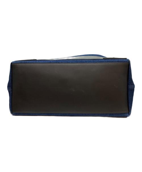 BALENCIAGA（バレンシアガ）BALENCIAGA (バレンシアガ) NAVY CABAS M/キャンバストートバッグ インディゴの古着・服飾アイテム