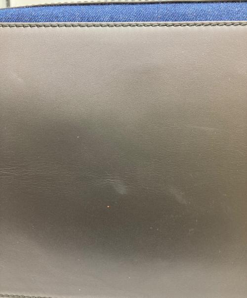 BALENCIAGA（バレンシアガ）BALENCIAGA (バレンシアガ) NAVY CABAS M/キャンバストートバッグ インディゴの古着・服飾アイテム