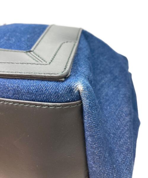 BALENCIAGA（バレンシアガ）BALENCIAGA (バレンシアガ) NAVY CABAS M/キャンバストートバッグ インディゴの古着・服飾アイテム