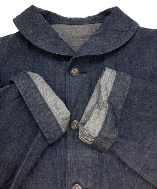 BUZZ RICKSON'S（バズリクソンズ）BUZZ RICKSON'S (バズリクソンズ) レプリカデニムカバーオール インディゴ サイズ:40の古着・服飾アイテム