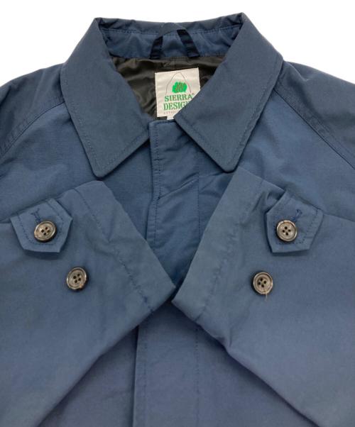 SIERRA DESIGNS（シエラデザインズ）SIERRA DESIGNS (シエラデザインズ) 60/40比翼コート ブルー サイズ:Lの古着・服飾アイテム