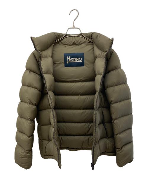 HERNO（ヘルノ）HERNO (ヘルノ) ダウンジャケット オリーブ/VERDE MILITARE サイズ:48の古着・服飾アイテム