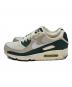 NIKE (ナイキ) Nike Air Max 90 ホワイト×グリーン サイズ:23.5㎝：5000円