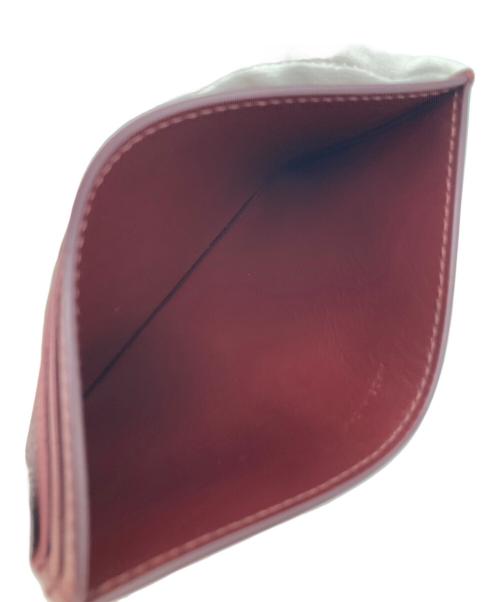 CELINE（セリーヌ）CELINE (セリーヌ) カードケース ボルドーの古着・服飾アイテム