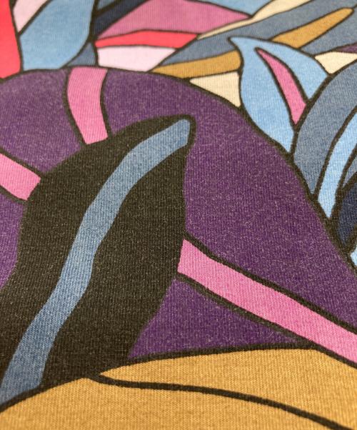 TOKUKO1erVOL（トクコプルミエヴォル）TOKUKO1erVOL (トクコプルミエヴォル) ノースリーブプリントワンピース グレー サイズ:9の古着・服飾アイテム