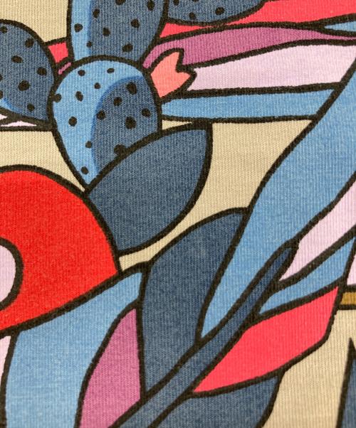 TOKUKO1erVOL（トクコプルミエヴォル）TOKUKO1erVOL (トクコプルミエヴォル) ノースリーブプリントワンピース グレー サイズ:9の古着・服飾アイテム