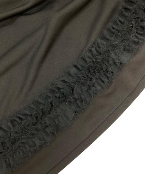 TOKUKO1erVOL（トクコプルミエヴォル）TOKUKO1erVOL (トクコプルミエヴォル) 刺繍オーバーサイズTシャツ ブラック サイズ:9の古着・服飾アイテム