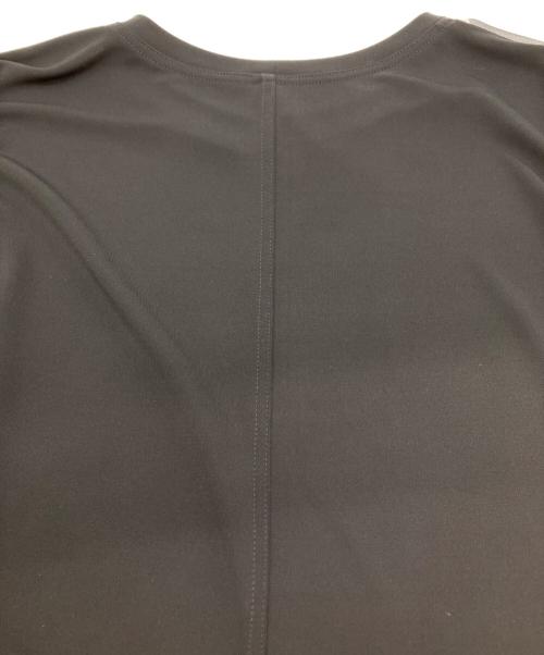 TOKUKO1erVOL（トクコプルミエヴォル）TOKUKO1erVOL (トクコプルミエヴォル) 変形プリントジャージーカットソー ブラック サイズ:9の古着・服飾アイテム