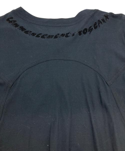 TOKUKO1erVOL（トクコプルミエヴォル）TOKUKO1erVOL (トクコプルミエヴォル) プリントジャージーシャツ ブラック サイズ:9の古着・服飾アイテム