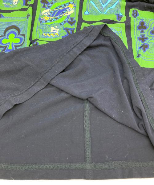 TOKUKO1erVOL（トクコプルミエヴォル）TOKUKO1erVOL (トクコプルミエヴォル) トランププリントジャージーカットソー ネイビー サイズ:9の古着・服飾アイテム