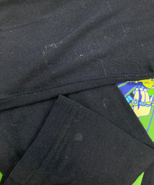 TOKUKO1erVOL（トクコプルミエヴォル）TOKUKO1erVOL (トクコプルミエヴォル) トランププリントジャージーカットソー ネイビー サイズ:9の古着・服飾アイテム