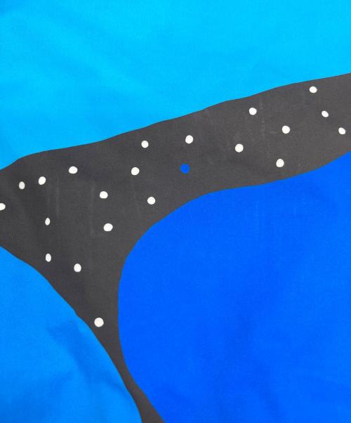 TOKUKO1erVOL（トクコプルミエヴォル）TOKUKO1erVOL (トクコプルミエヴォル) プリントギャザーワンピース ブラック サイズ:9の古着・服飾アイテム