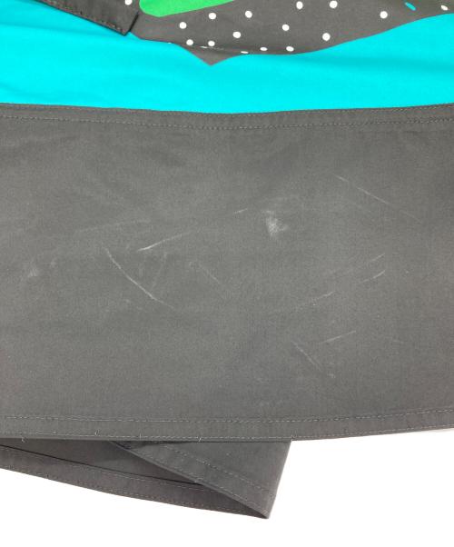 TOKUKO1erVOL（トクコプルミエヴォル）TOKUKO1erVOL (トクコプルミエヴォル) プリントギャザーワンピース ブラック サイズ:9の古着・服飾アイテム