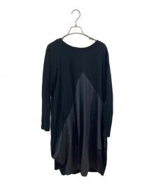TOKUKO1erVOL（トクコプルミエヴォル）の古着「切替ワンピース」｜ブラック