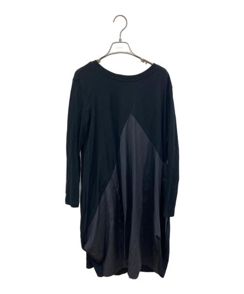TOKUKO1erVOL（トクコプルミエヴォル）TOKUKO1erVOL (トクコプルミエヴォル) 切替ワンピース ブラック サイズ:9の古着・服飾アイテム