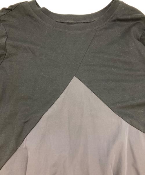 TOKUKO1erVOL（トクコプルミエヴォル）TOKUKO1erVOL (トクコプルミエヴォル) 切替ワンピース ブラック サイズ:9の古着・服飾アイテム