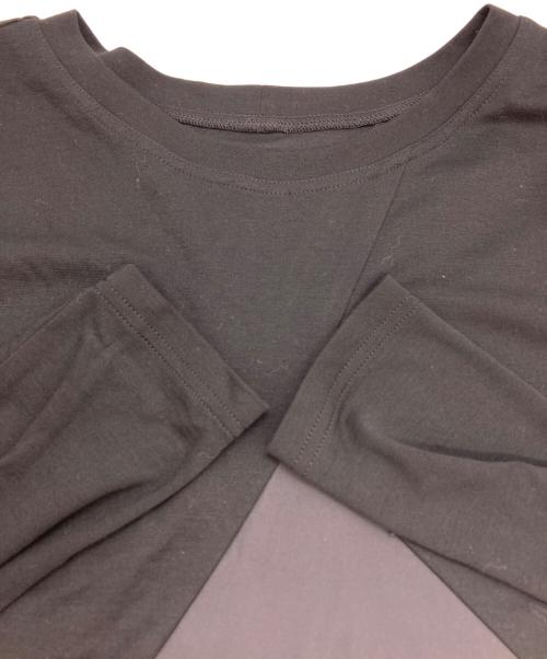 TOKUKO1erVOL（トクコプルミエヴォル）TOKUKO1erVOL (トクコプルミエヴォル) 切替ワンピース ブラック サイズ:9の古着・服飾アイテム