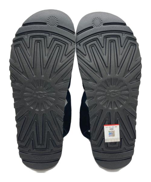 UGG（アグ）UGG (アグ) スウェードプラットフォームサンダル ブラック サイズ:25㎝の古着・服飾アイテム