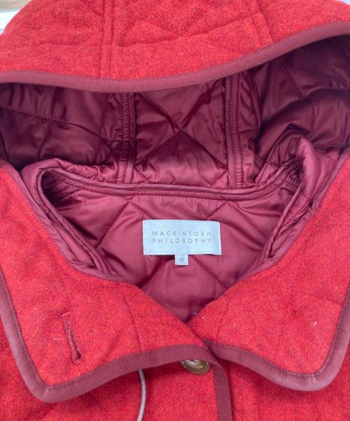 MACKINTOSH（マッキントッシュ）MACKINTOSH (マッキントッシュ) キルティングコート レッド サイズ:Mの古着・服飾アイテム