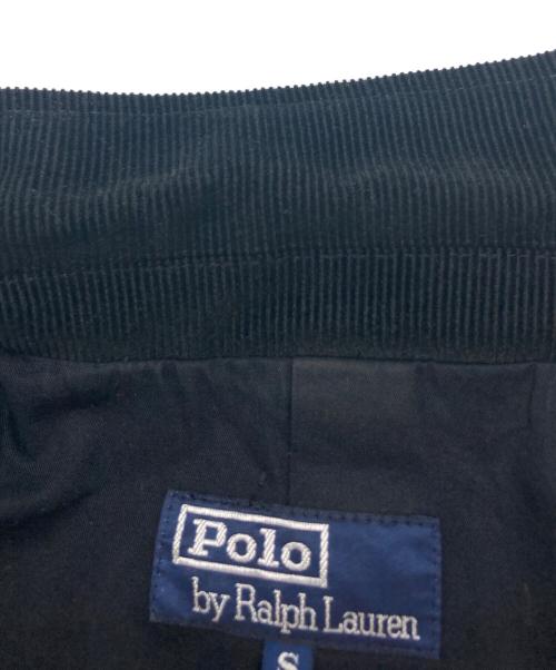 POLO RALPH LAUREN（ポロ・ラルフローレン）POLO RALPH LAUREN (ポロ・ラルフローレン) 3Bコーデュロイテーラードジャケット ブラック サイズ:Sの古着・服飾アイテム