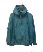 L.L.Beanエルエルビーン）の古着「筆記体同色刺繍アノラックパーカー」｜グリーン