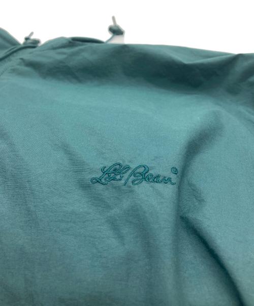L.L.Bean（エルエルビーン）L.L.Bean (エルエルビーン) 筆記体同色刺繍アノラックパーカー グリーン サイズ:Lの古着・服飾アイテム
