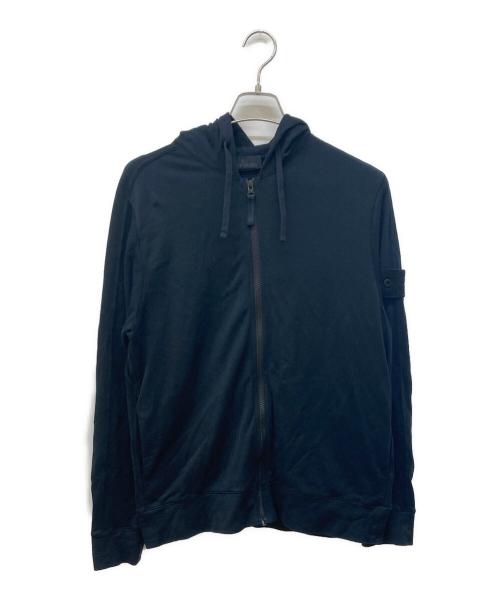 STONE ISLAND（ストーンアイランド）STONE ISLAND (ストーンアイランド) ジップパーカー ブラック サイズ:Mの古着・服飾アイテム