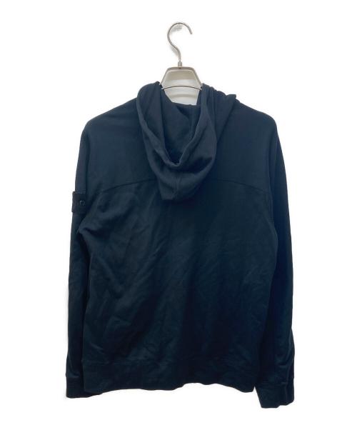 STONE ISLAND（ストーンアイランド）STONE ISLAND (ストーンアイランド) ジップパーカー ブラック サイズ:Mの古着・服飾アイテム