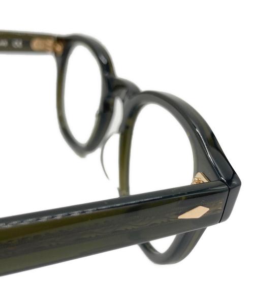NOCHINO OPTICAL（ノチノオプティカル）NOCHINO OPTICAL (ノチノオプティカル) clear smoke olive/サングラス グリーン サイズ:46/23/144の古着・服飾アイテム