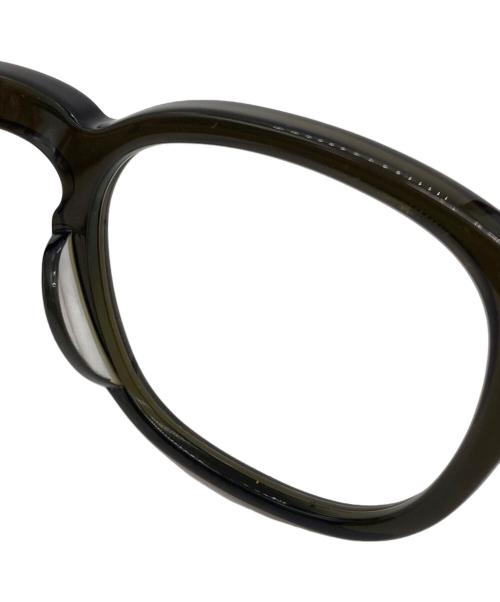 NOCHINO OPTICAL（ノチノオプティカル）NOCHINO OPTICAL (ノチノオプティカル) clear smoke olive/サングラス グリーン サイズ:46/23/144の古着・服飾アイテム