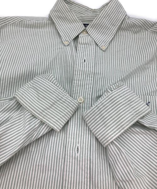 RALPH LAUREN（ラルフローレン）RALPH LAUREN (ラルフローレン) ストライプシャツ グリーン サイズ:Sの古着・服飾アイテム