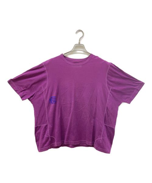FUMITO GANRYU（フミトガンリュウ）FUMITO GANRYU (フミトガンリュウ) REBUILT T-SHIRT パープル サイズ:2の古着・服飾アイテム