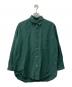 Y's for men（ワイズフォーメン）の古着「ストライプシャツ」｜グリーン