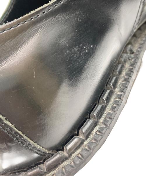 COMME des GARCONS HOMME PLUS（コムデギャルソンオムプリュス）COMME des GARCONS HOMME PLUS (コムデギャルソンオムプリュス) レザーシューズ ブラック サイズ:25の古着・服飾アイテム