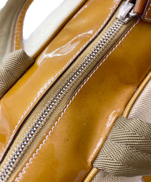 PRADA（プラダ）PRADA (プラダ) 2WAYショルダーバッグ ベージュ×ブラウンの古着・服飾アイテム