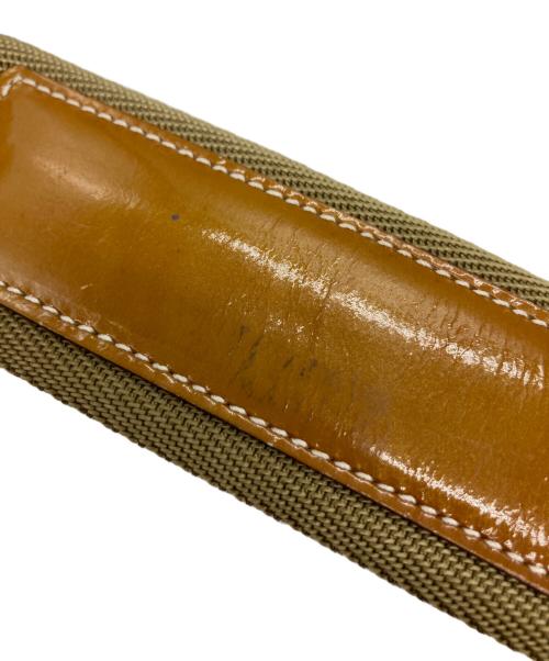 PRADA（プラダ）PRADA (プラダ) 2WAYショルダーバッグ ベージュ×ブラウンの古着・服飾アイテム