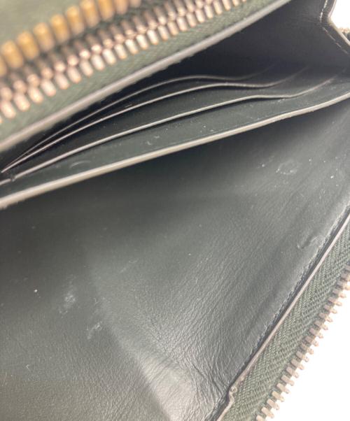 BOTTEGA VENETA（ボッテガベネタ）BOTTEGA VENETA (ボッテガベネタ) ジップアラウンドウォレット ダークグリーンの古着・服飾アイテム