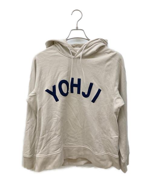 Y-3（ワイスリー）Y-3 (ワイスリー) YOHJI YAMAMOTO (ヨウジヤマモト) プルオーバーパーカー ベージュ サイズ:Lの古着・服飾アイテム