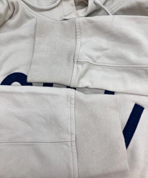 Y-3（ワイスリー）Y-3 (ワイスリー) YOHJI YAMAMOTO (ヨウジヤマモト) プルオーバーパーカー ベージュ サイズ:Lの古着・服飾アイテム