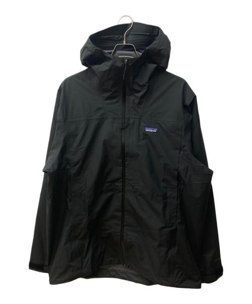 Patagonia（パタゴニア）Patagonia (パタゴニア) ボルダー・フォーク・レイン・ジャケット ブラック サイズ:XLの古着・服飾アイテム